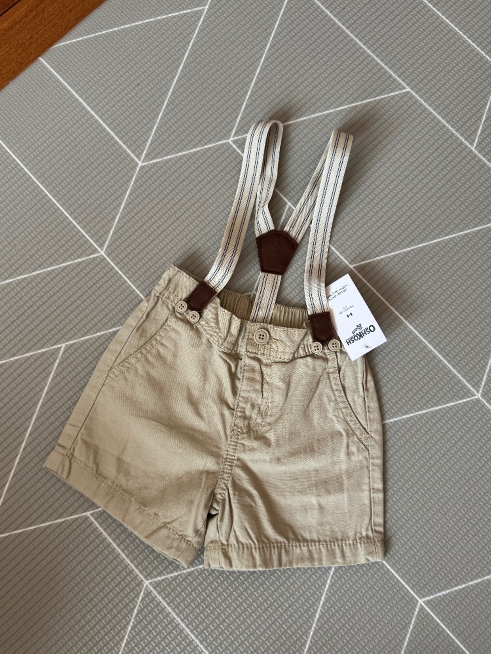Oshkosh baby shorts with suspenders